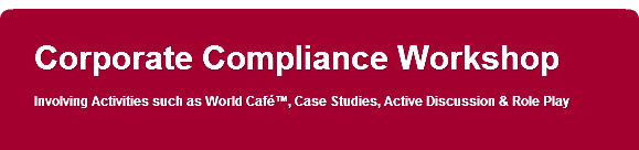 Corporate Compliance Workshop Singapore